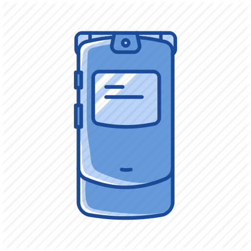 512x512 Cell Phone, Flip Phone, Phone, Razor Phone Icon