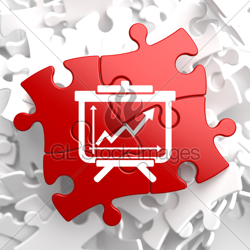 Flipchart Icon On Red Puzzle Gl Stock Images 500x500 Flipchart Icon On Red Puzzle Gl Stock Images