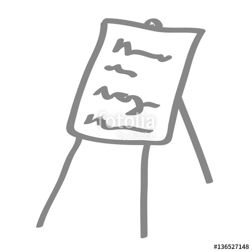 Handgezeichnetes Flipchart Icon In Grau Stock Image And Royalty 500x500 Handgezeichnetes Flipchart Icon In Grau Stock Image And Royalty