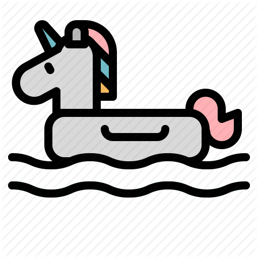 512x512 Float, Horse, Sea, Summer, Unicorn, Water Icon