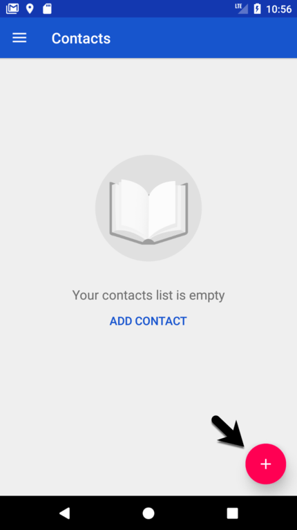 430x767 Working With The Floating Action Button And Snackbar