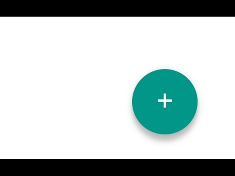 480x360 Material Design Floating Action Button Animation