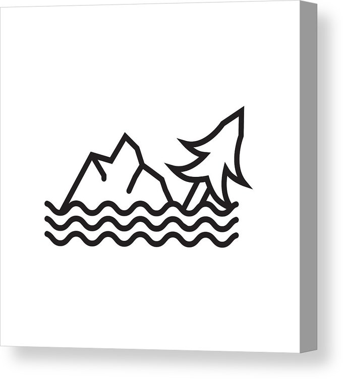 680x752 Flood Icon Vector Sign And Symbol Isolated On White Background