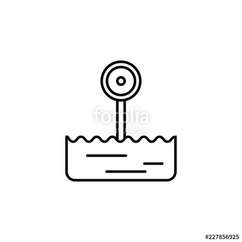 500x500 Smart Flood Icon Element Of Smart House Icon For Mobile Concept