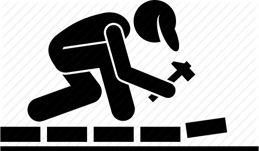 512x298 Brick, Floor, Flooring, Pavement, Road, Worker Icon