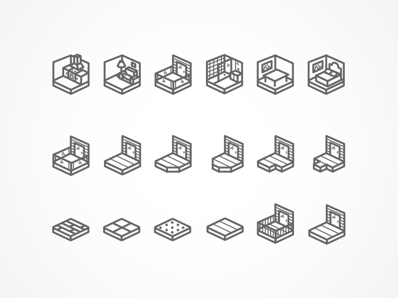 800x600 Room Floor Type Icons