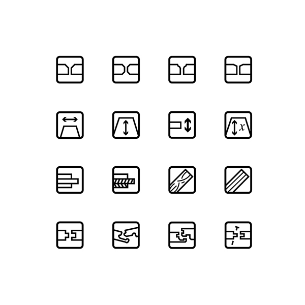 600x600 Ukfd Flooring Icon Pack On Behance