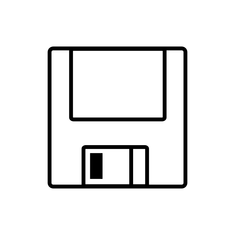800x800 Free Clipart Floppy Disk Icon Anonymous