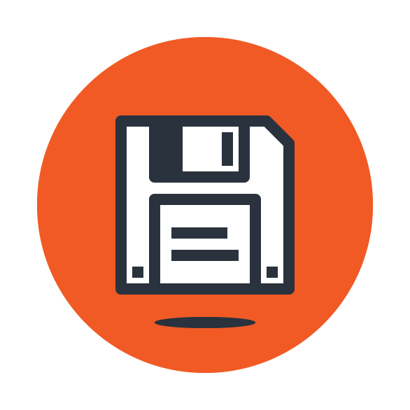 586x586 How To Create A Floppy Disk Icon In Adobe Illustrator