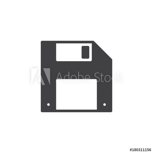 Floppy Disk Icon Vector, Filled Flat Sign, Solid Pictogram 500x500 Floppy Disk Icon Vector, Filled Flat Sign, Solid Pictogram