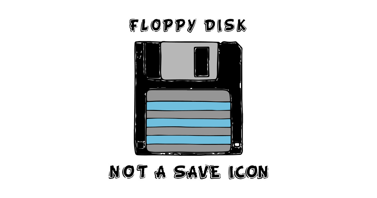 1200x630 Floppy Disk, Not A Save Icon