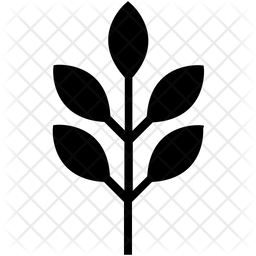 256x256 Flora Icon Of Glyph Style