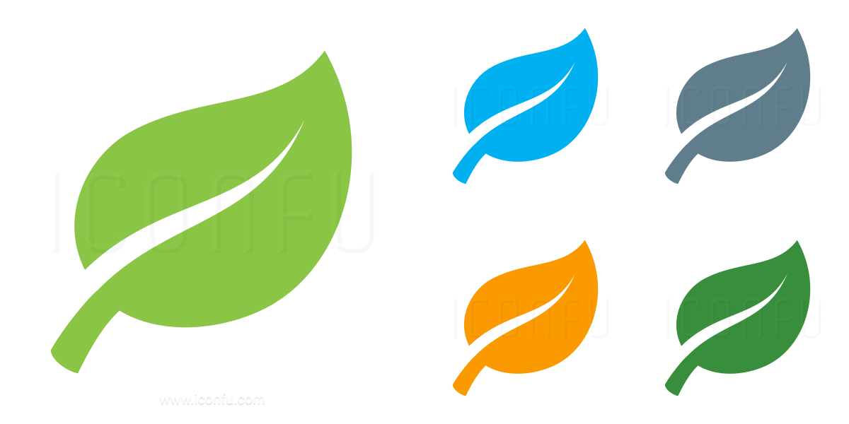 1200x600 Leaf Icon