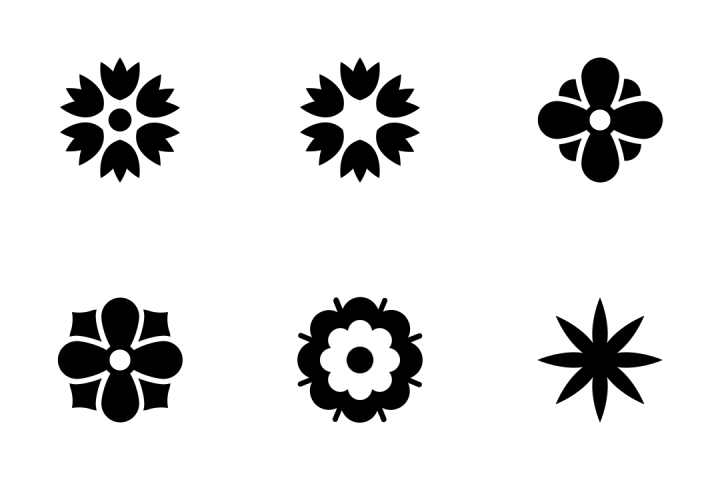 720x480 Download Flowers Vector Icons Icon Pack
