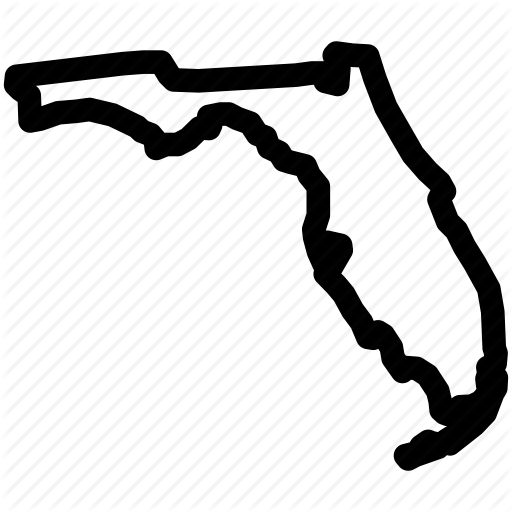 512x512 Florida, Florida Map, Florida State, Map Icon
