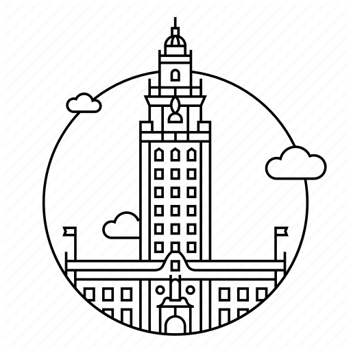 512x512 America, Building, City, Florida, Miami, Town, Usa Icon