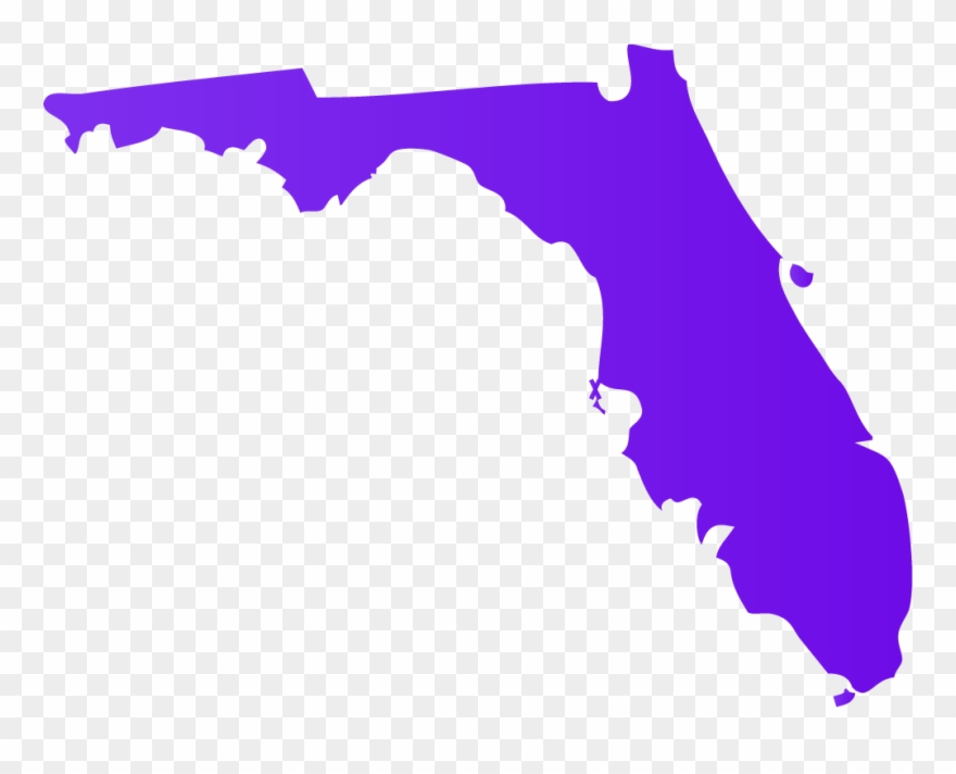 880x712 State Of Florida Png