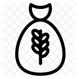 256x256 Flour Icon Of Line Style