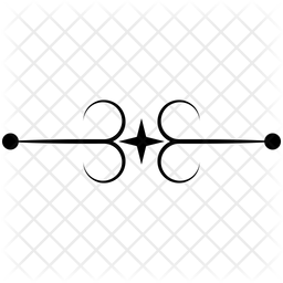 256x256 Flourish Design Icon Of Glyph Style