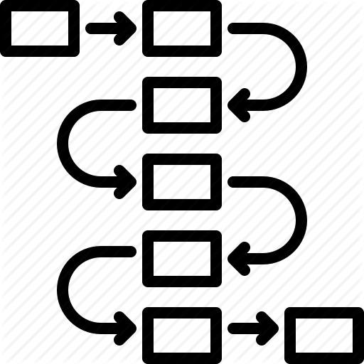 512x512 Flow Diagram, Scheme, Task Analysis, Workflow Icon