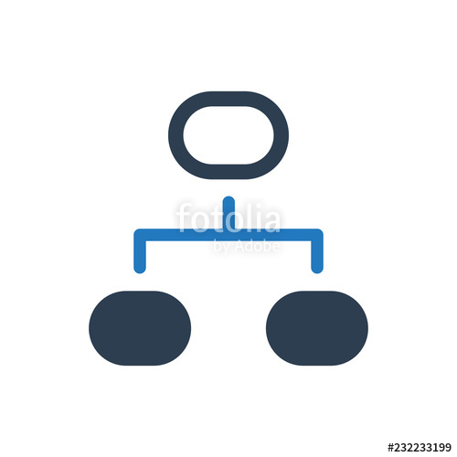 500x500 Project Flowchart Icon Stock Image And Royalty Free Vector