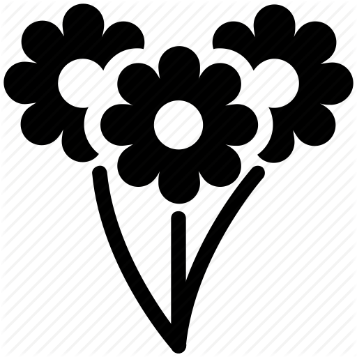 512x512 Bouquet Of Flowers, Bunch, Daisy, Daisy Flower, Flowers Icon