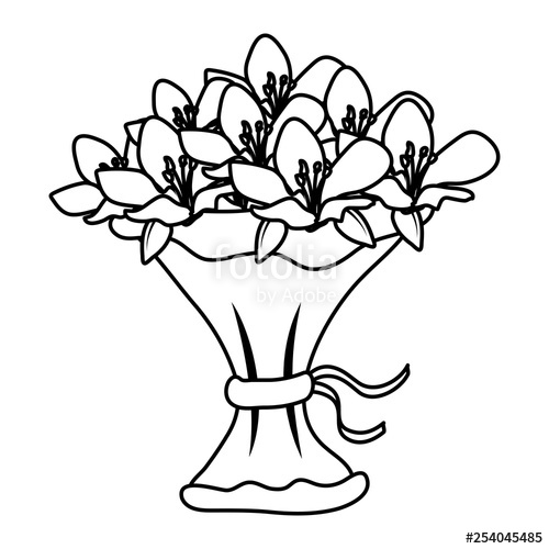 Flower Bouquet Icon at Vectorified.com | Collection of Flower Bouquet ...