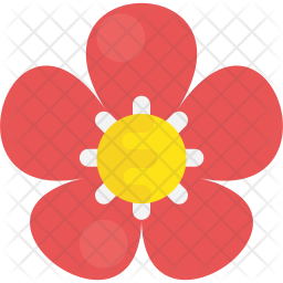 256x256 Chinese Flower Icon Of Flat Style