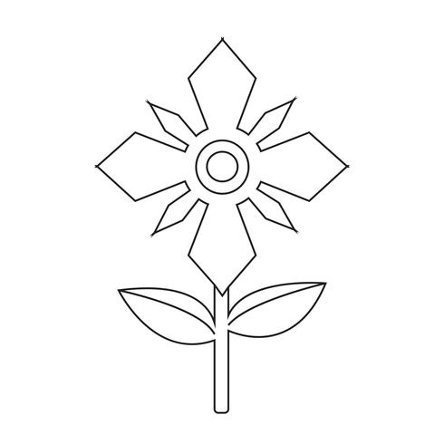 490x490 Flower Icon Symbol Sign