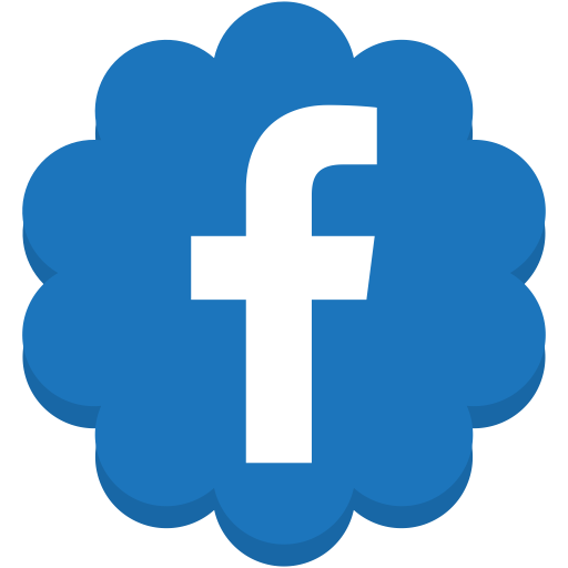 512x512 Facebook, Flower, Media, Round, Social Icon