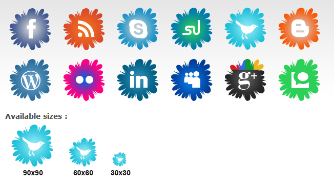 652x359 Social Media Icons Flower Images
