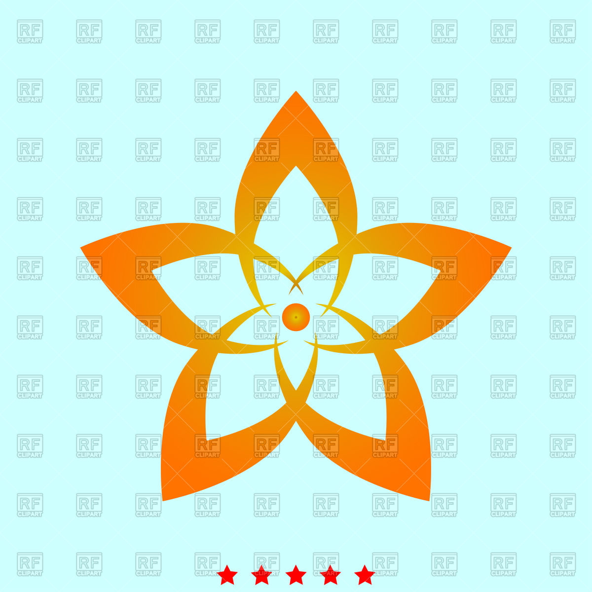 1200x1200 Flower Icon Vector Image Of Signs, Symbols, Maps