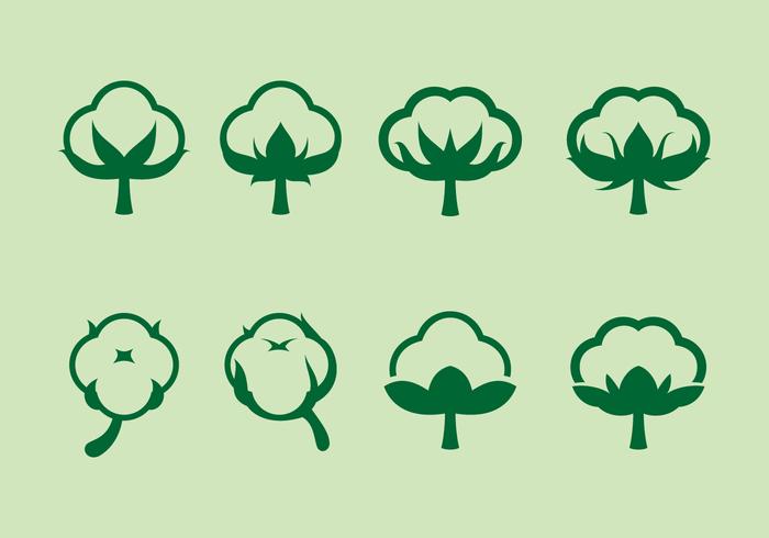 700x490 Cotton Flower Icon Free Vector