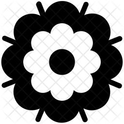 Chinese Flower Icon Of Glyph Style 256x256 Chinese Flower Icon Of Glyph Style