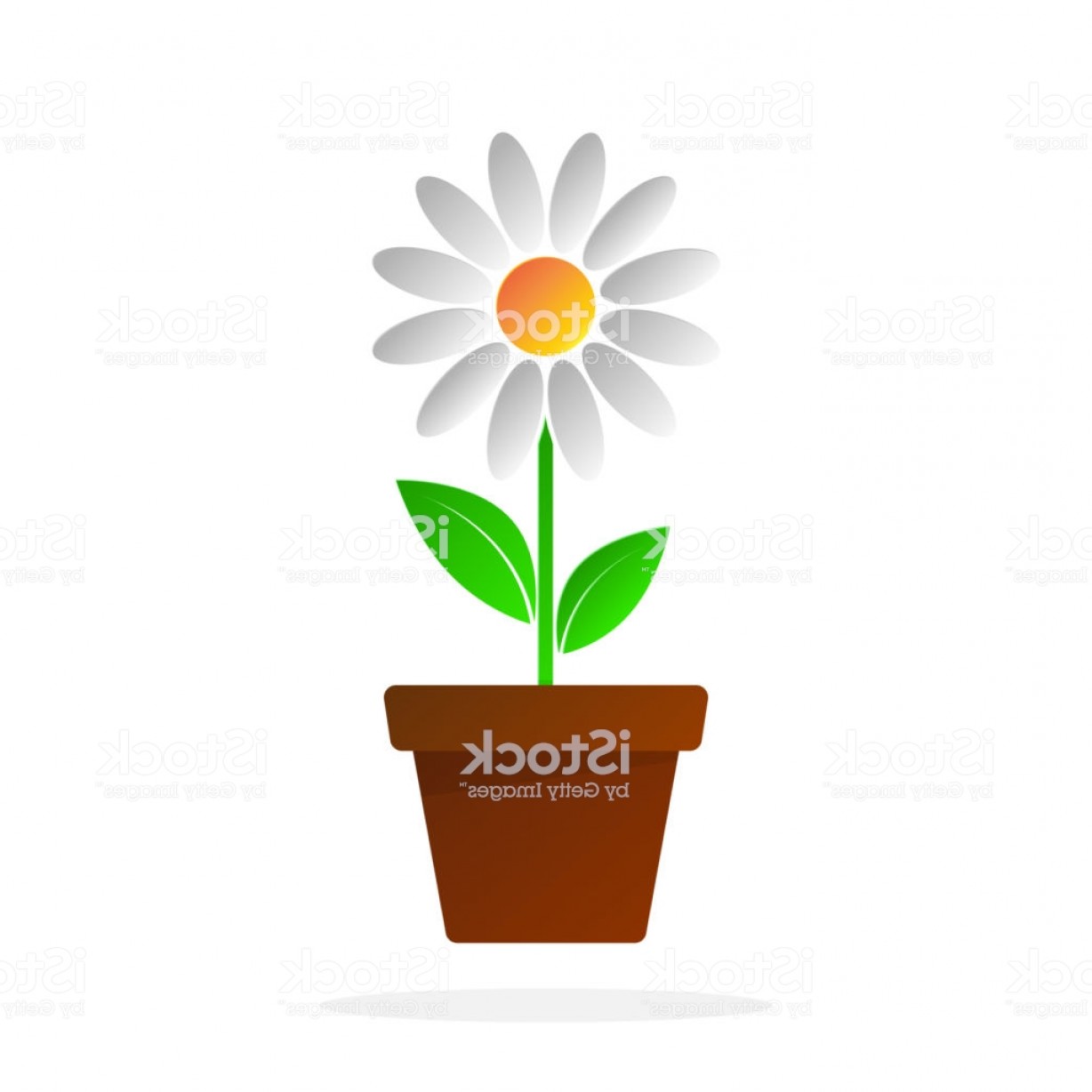 1228x1228 Flower Pot Icon Vector Illustration Gm Soidergi