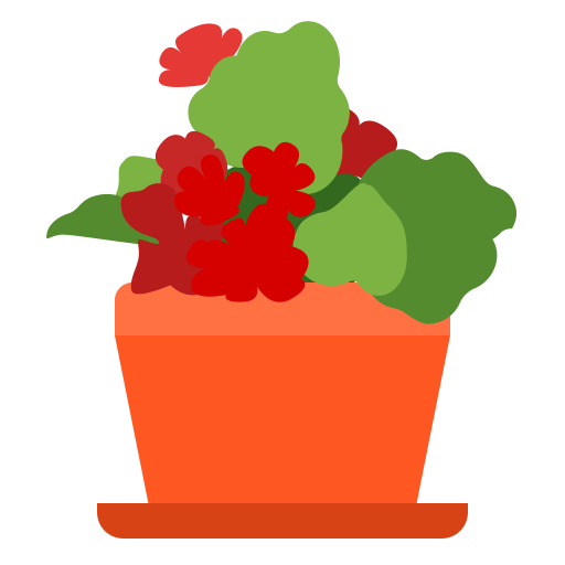 512x512 House, Flower, Pot Icon Free Of Household Things Icons
