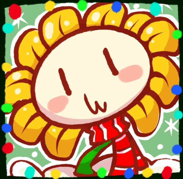640x627 Flowey Holiday Icon Undertale Undertale Comic, Undertale