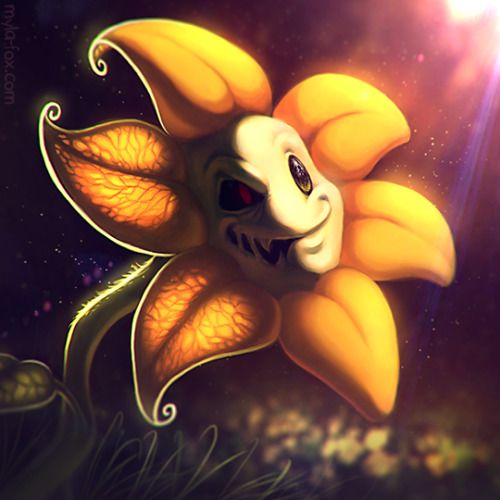 500x500 Free Icon Of Flowey! This Concludes My First Set Of Undertale
