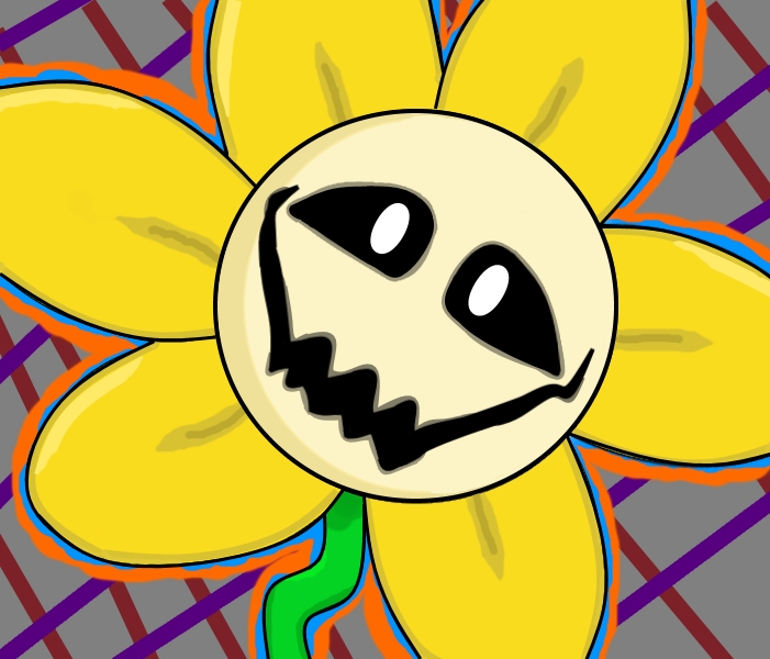 701x600 Evil Flowey