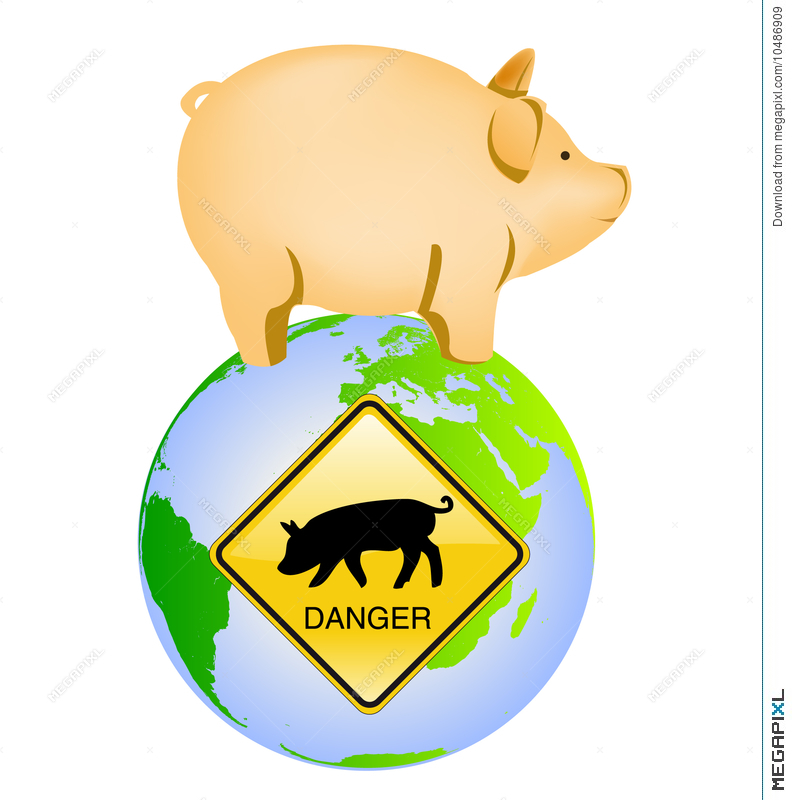 792x800 Swine Flu Icon Illustration