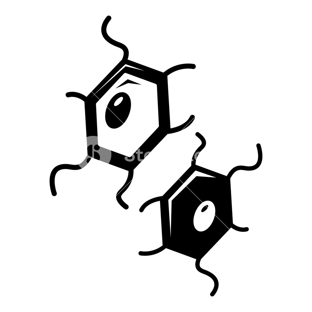 1000x1000 Bird Flu Virus Icon Simple Illustration Of Bird Flu Virus Vector