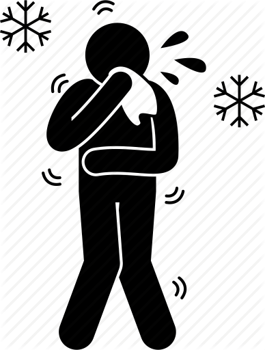 388x512 Chill, Cold, Cough, Flu, Freezing, Sneeze, Weather Icon