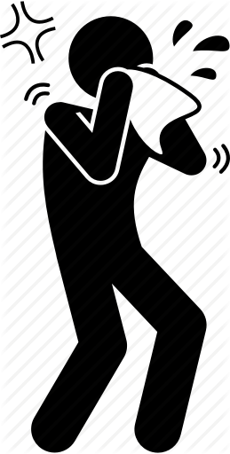 259x512 Cold, Flu, Hayfever, Man, Sick, Sinus, Sneeze Icon