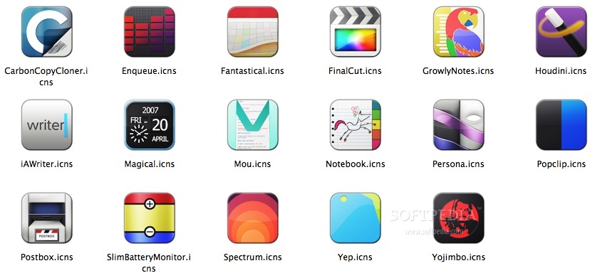 842x391 Flurry Icon Pack Vii Mac