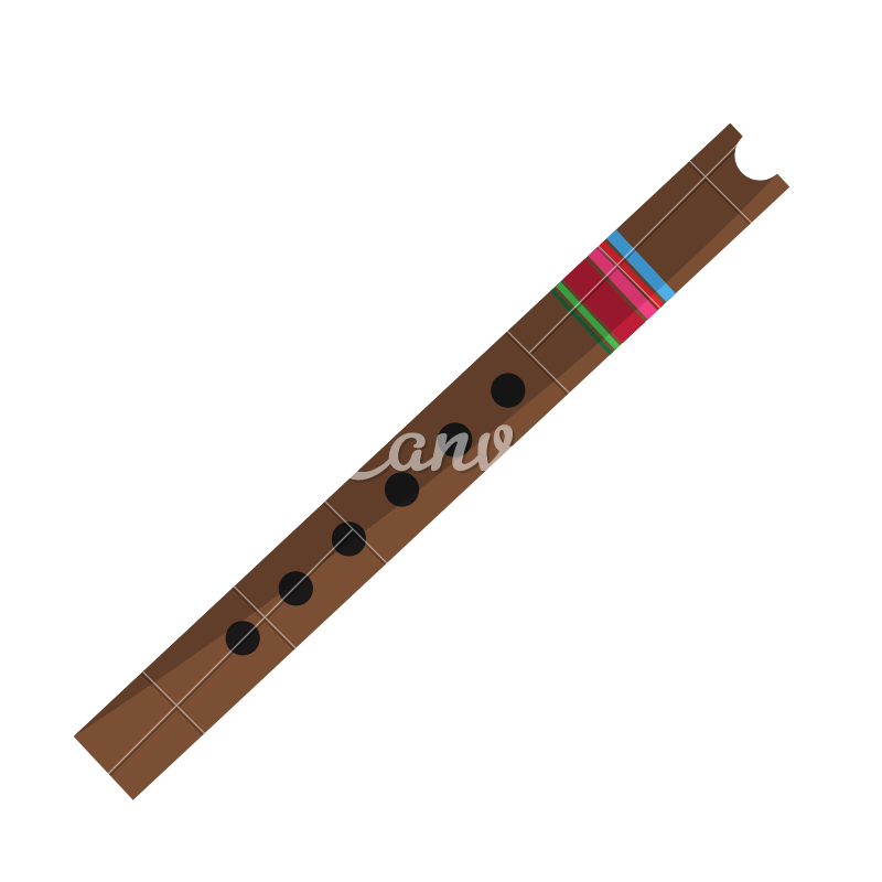 800x800 Isolated Flute Icon