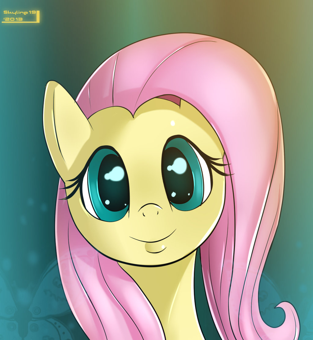 1024x1113 Fluttershy Smiling Icon