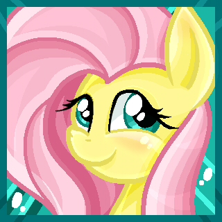 320x320 Fluttershy Blushing Icon