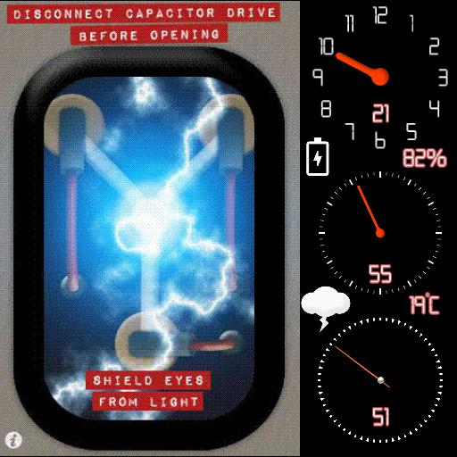 512x512 Flux Capacitor For G Watch