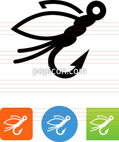 400x479 Fishing Fly Icon