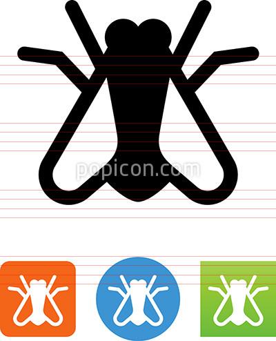 400x494 Vector House Fly Icon